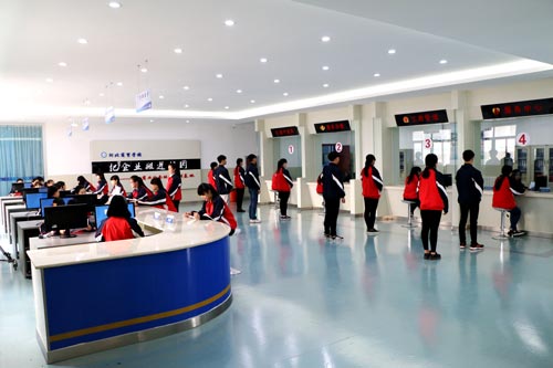 河北商贸学校学生模拟商业社会环境实训 河北商贸学校学生模拟商业社会环境实训